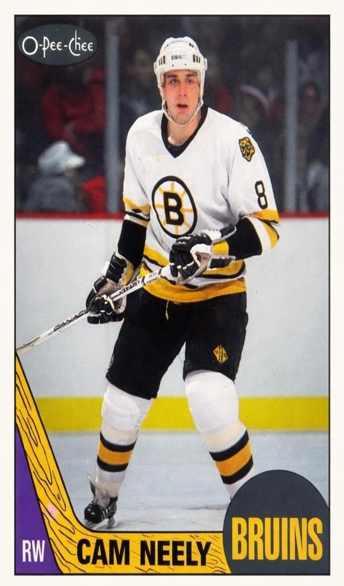 Cam Neely 1987 topps O-Pee-Chee
