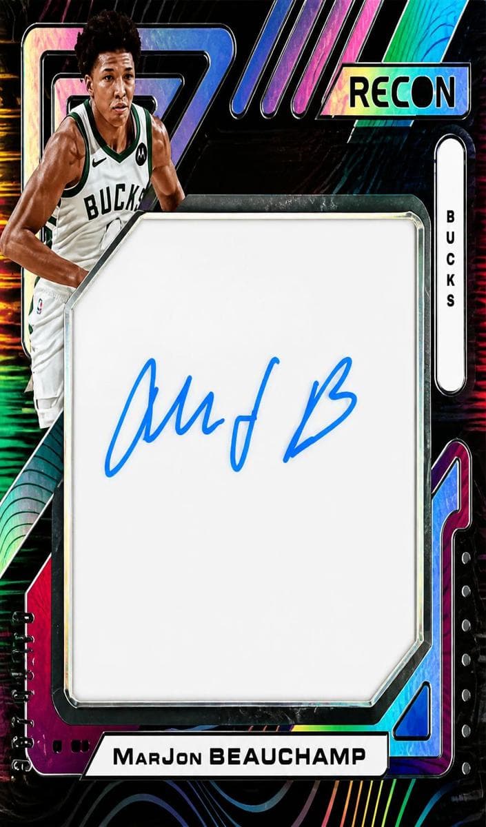MarJon Beauchamp 2023 panini Recon