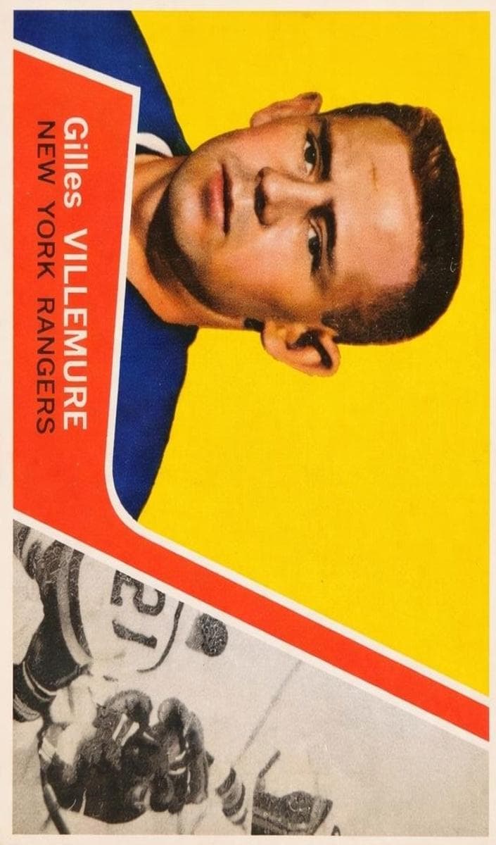 Gilles Villemure 1963 topps Topps