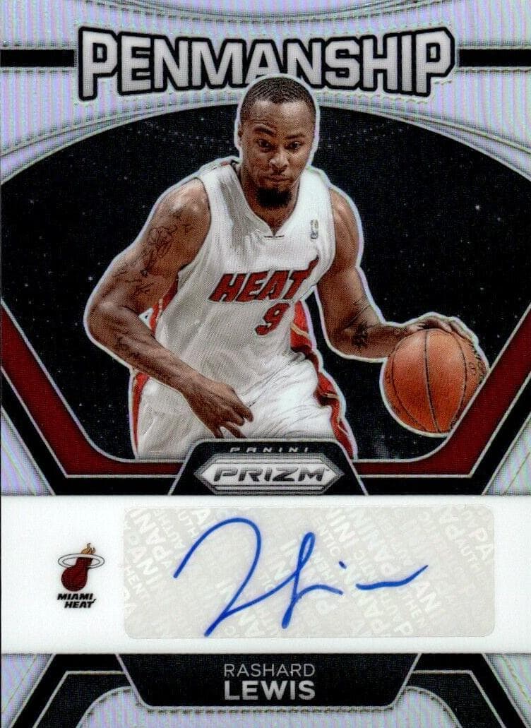 Rashard Lewis trading card