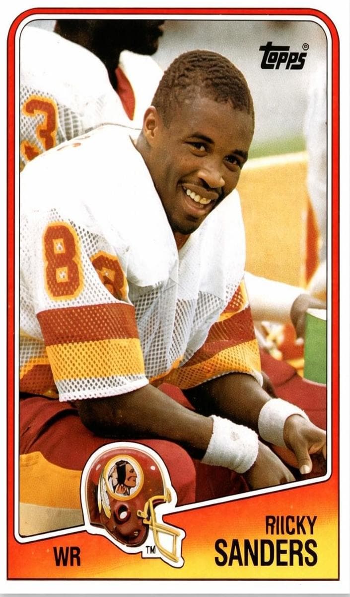 Ricky Sanders 1988 topps Topps