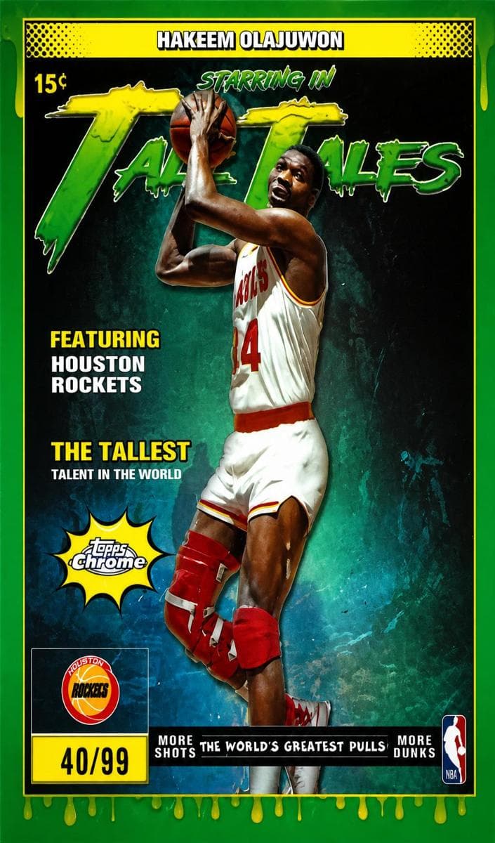 Hakeem Olajuwon 2025 topps Topps Chrome