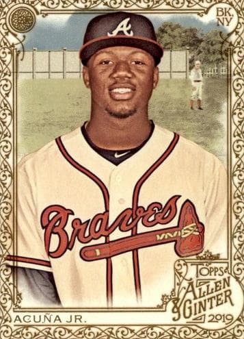 Ronald Acuña Jr. 2019 topps Topps Allen & Ginter