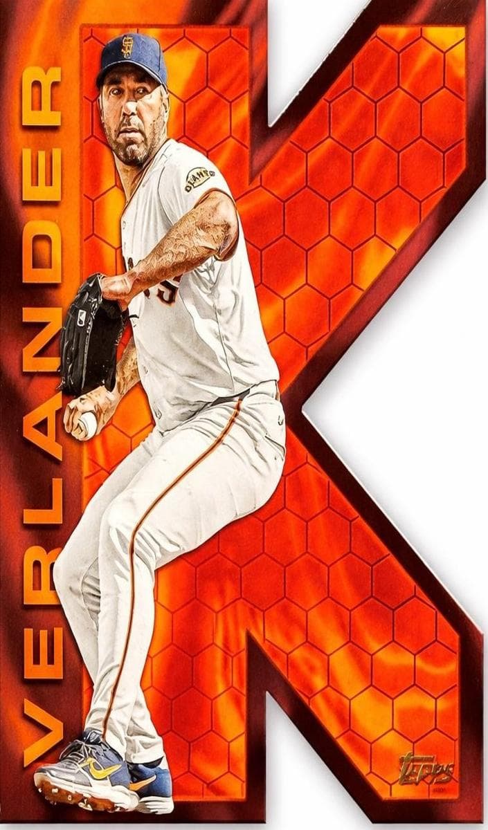 Justin Verlander 2025 topps Topps