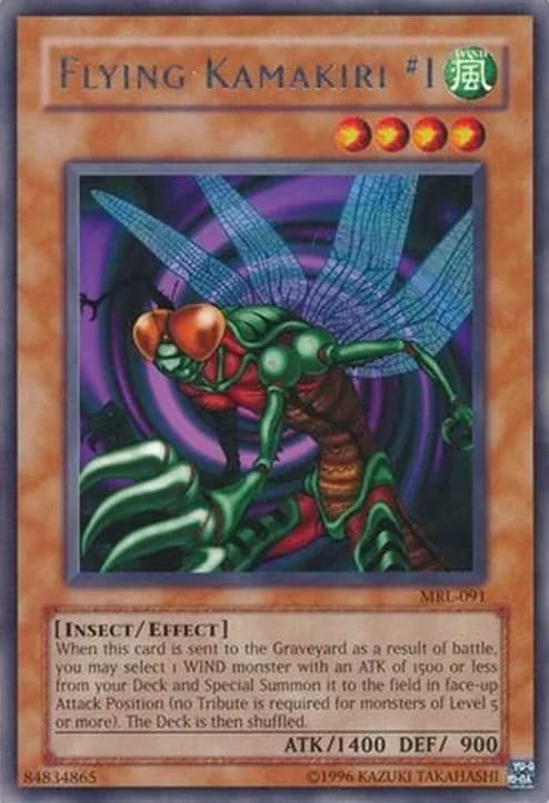 Flying Kamakiri 2002 Yu-Gi-Oh!