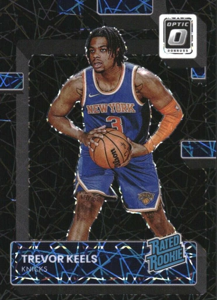 Trevor Keels trading card