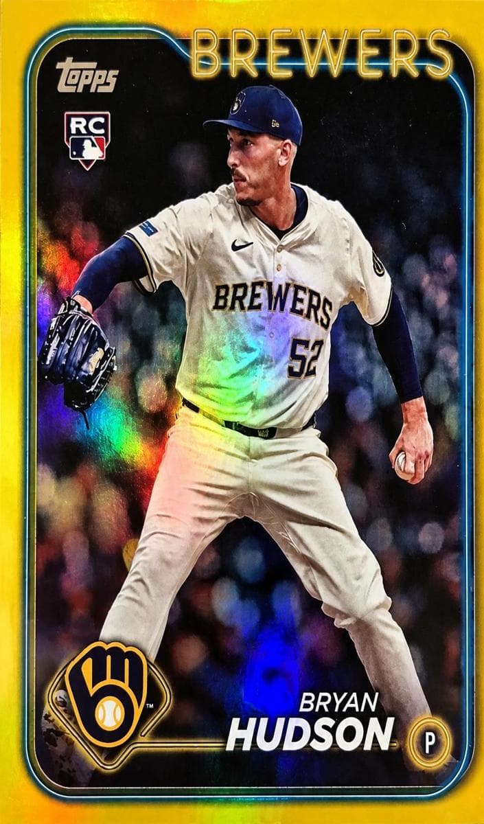 Bryan Hudson 2024 topps Topps Update