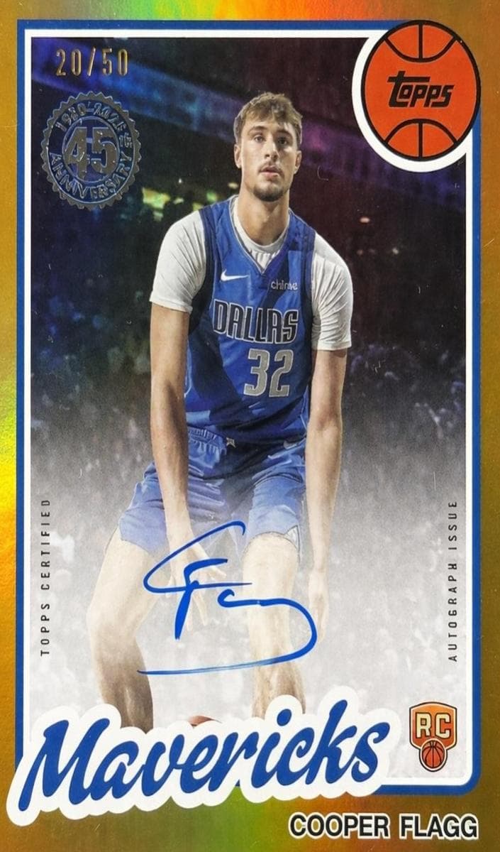Cooper Flagg 2025 topps