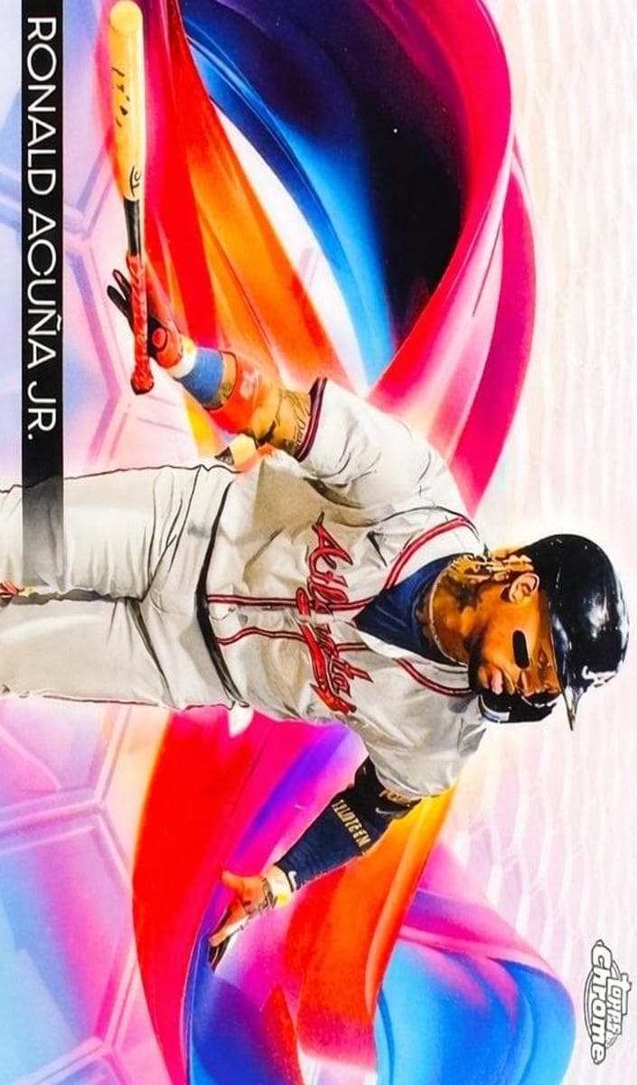 Ronald Acuña Jr. 2024 topps Topps Chrome Update