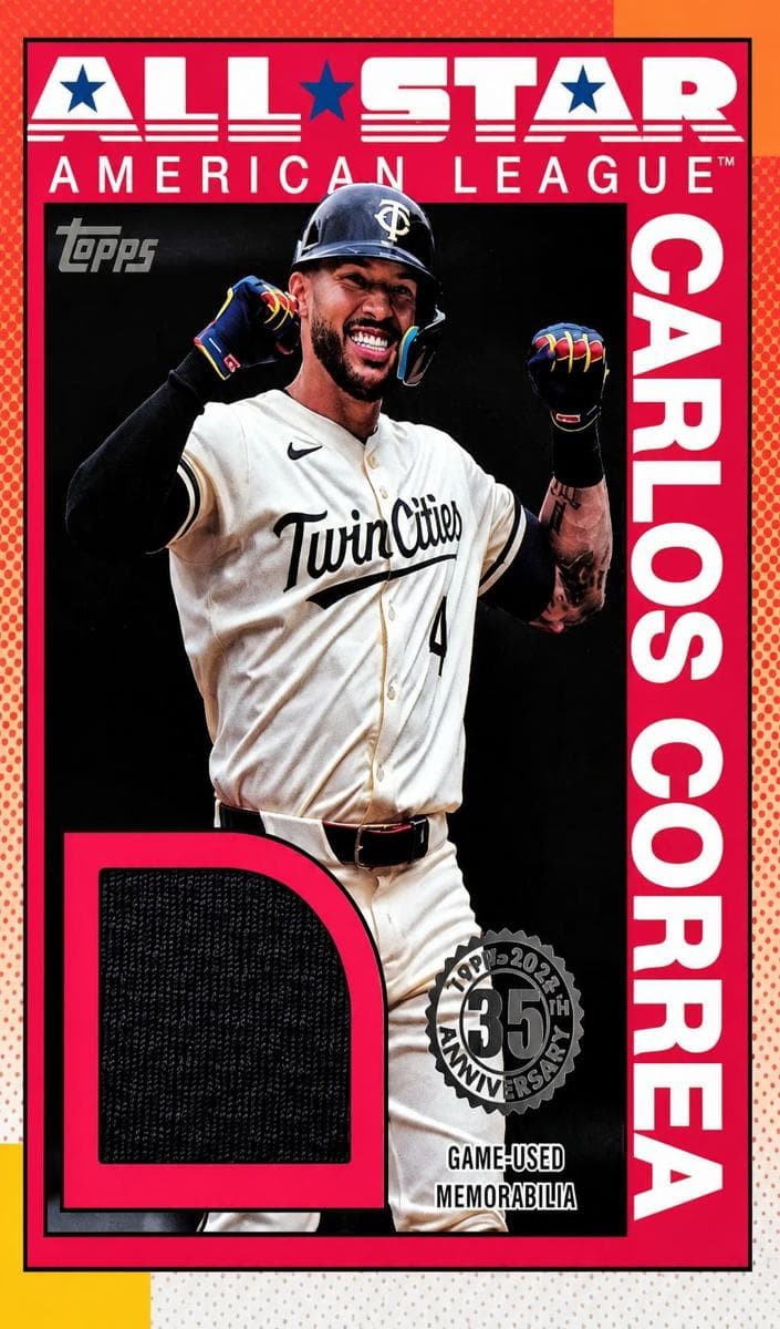 Carlos Correa 2025 topps Topps