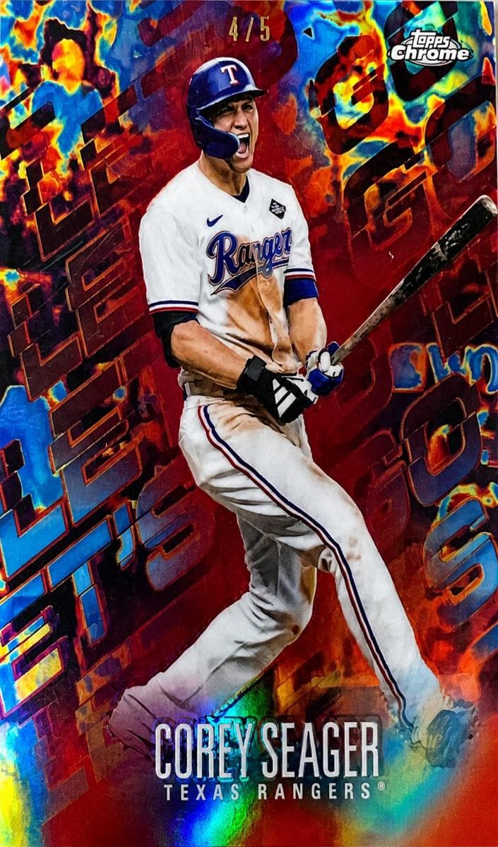 Corey Seager 2024 topps Topps Pristine