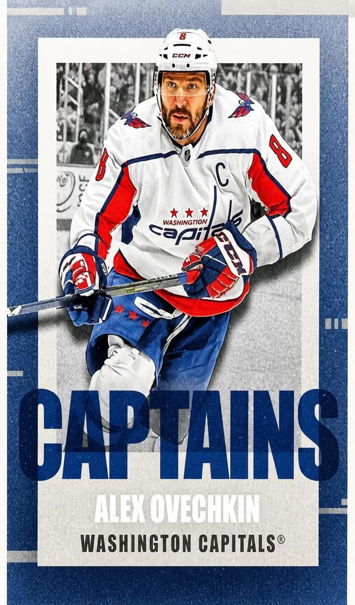 Alex Ovechkin 2022 topps Nhl Sticker Collection