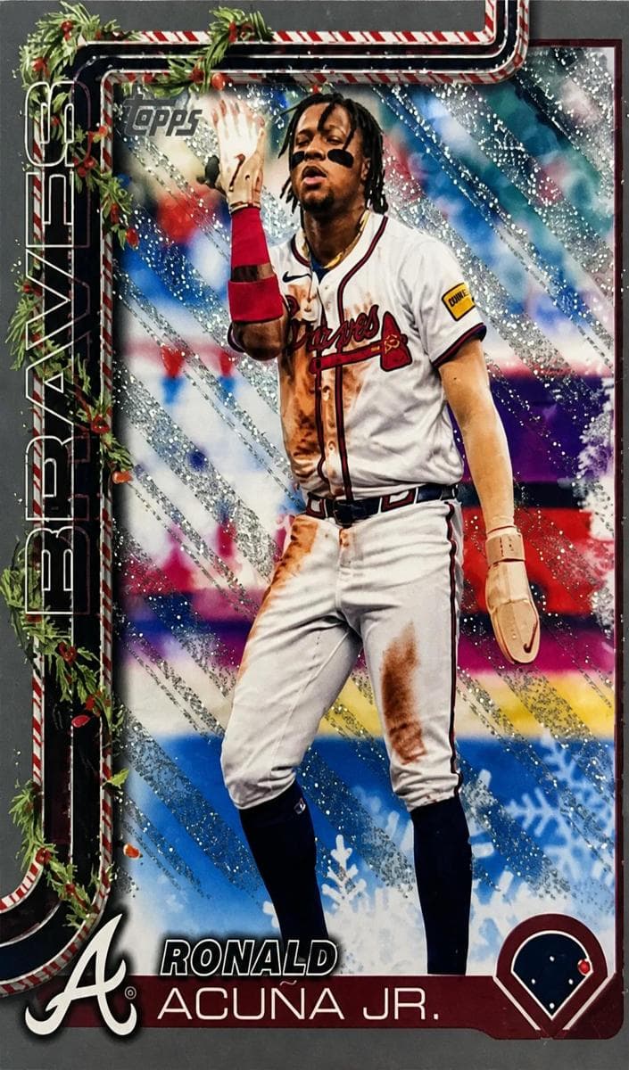 Ronald Acuña Jr. 2025 topps Topps Holiday
