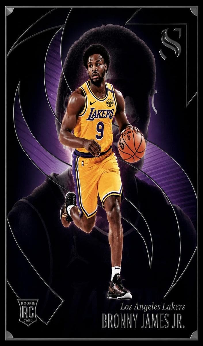 Bronny James Jr. 2024 panini Panini Silhouette