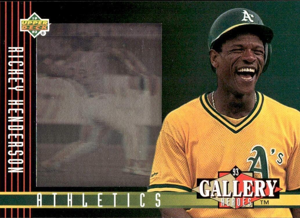 Rickey Henderson 1993 unknown Pinnacle