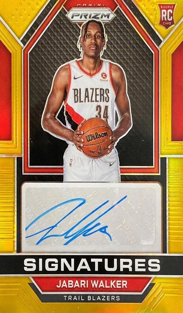 Jabari Walker 2022 panini Panini Prizm