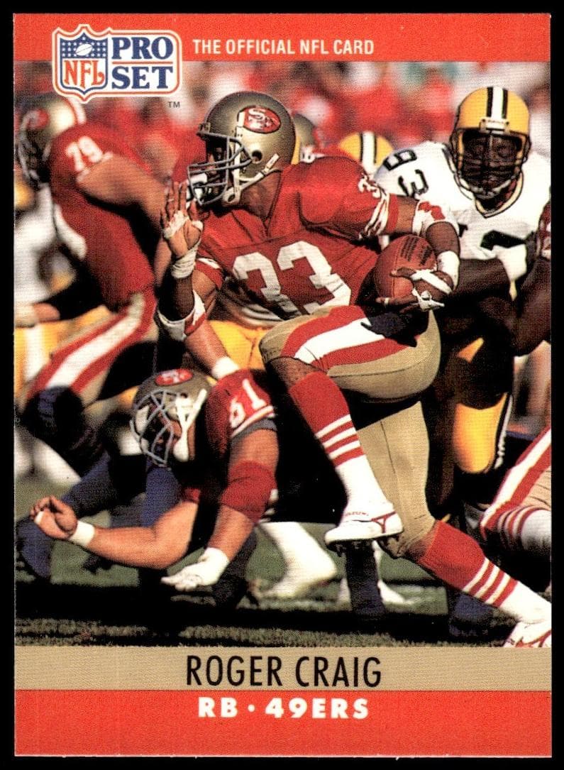 Roger Craig 1990 unknown Pro Set
