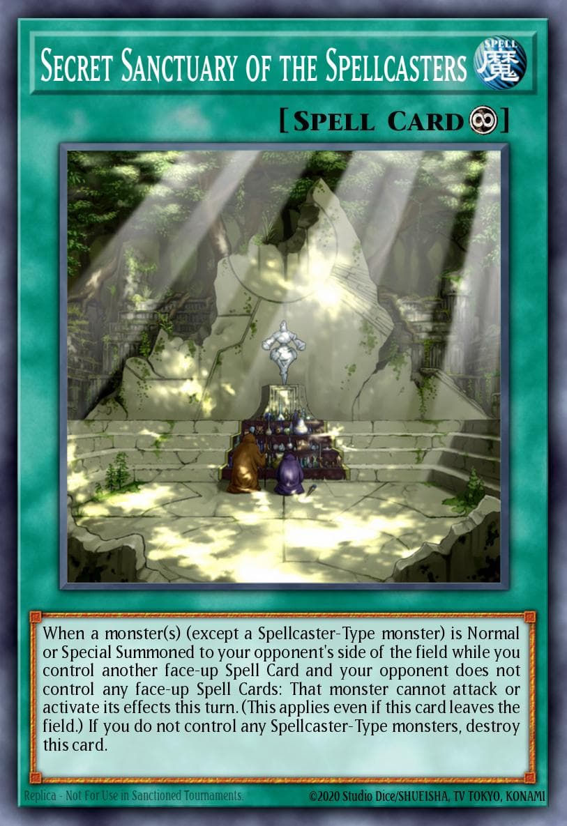 Secret Sanctuary of the Spellcasters #SHSP-EN095