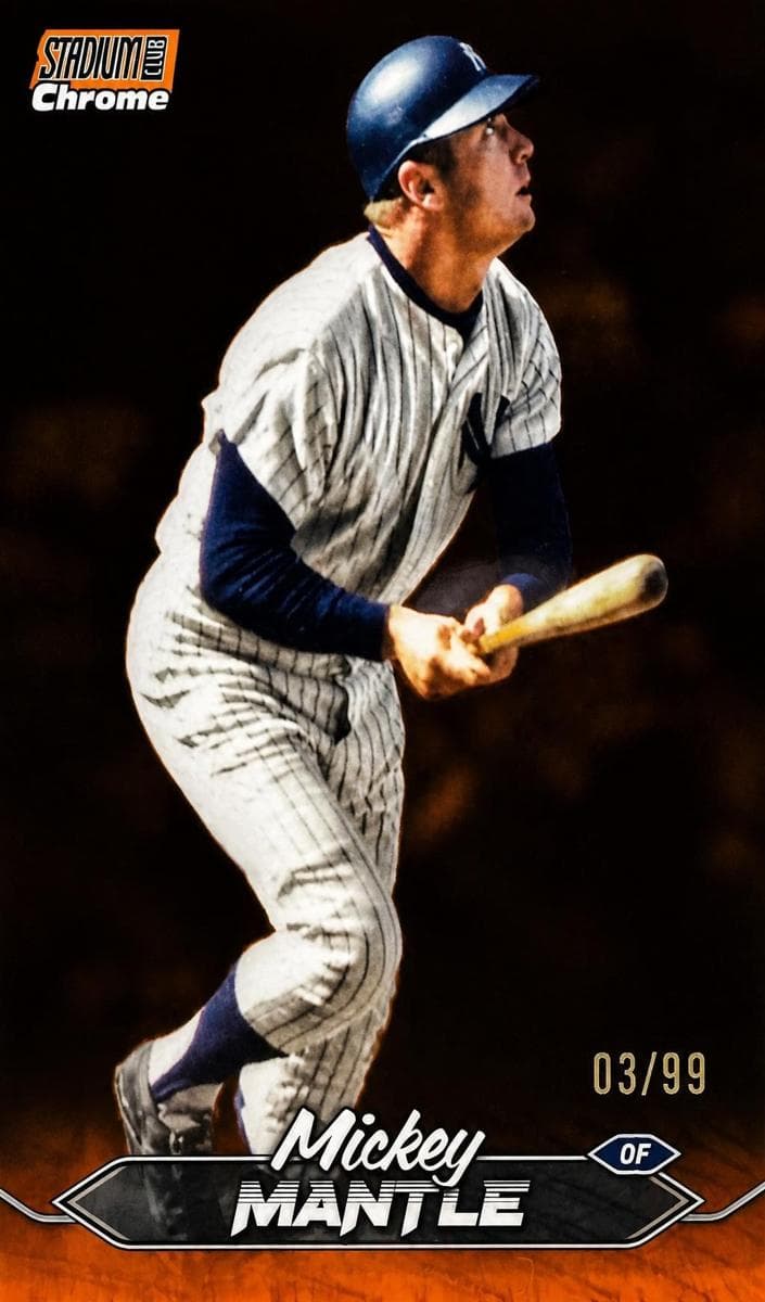 Mickey Mantle 2024 topps Stadium Club
