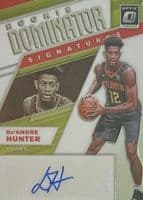 De'Andre Hunter 2019 panini Donruss Optic