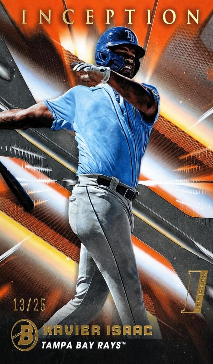 Xavier Isaac 2023 bowman Bowman Inception