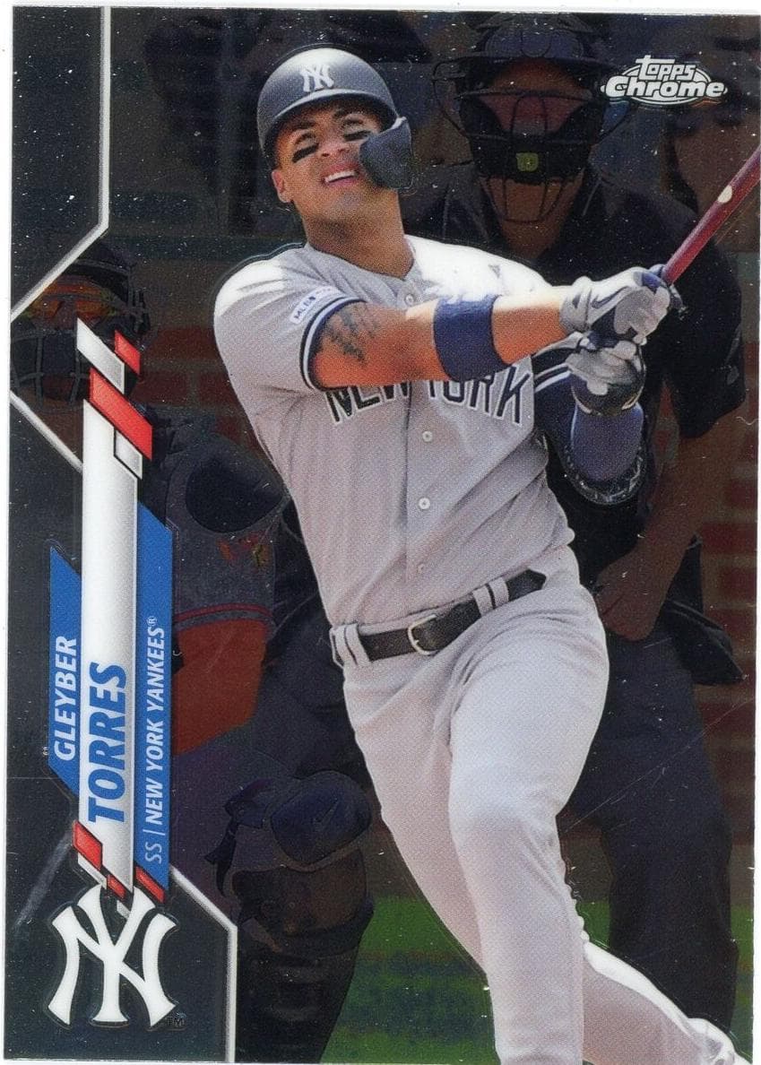 Gleyber Torres 2020 topps Topps Chrome
