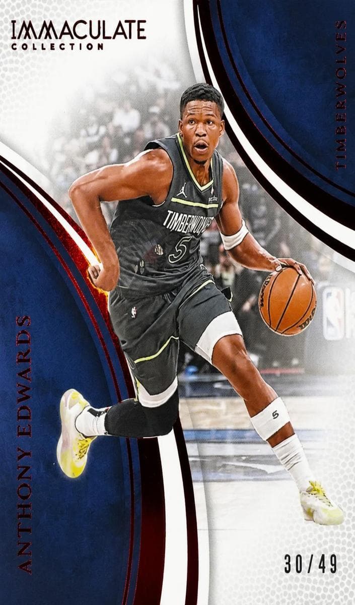 Anthony Edwards 2024 panini Panini Immaculate Collection