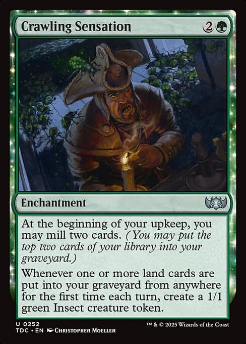 Crawling Sensation 2025 Magic: The Gathering Tarkir: Dragonstorm Commander