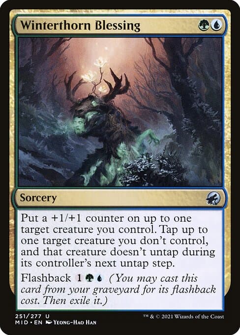 Winterthorn Blessing 2022 Magic: The Gathering Innistrad: Double Feature