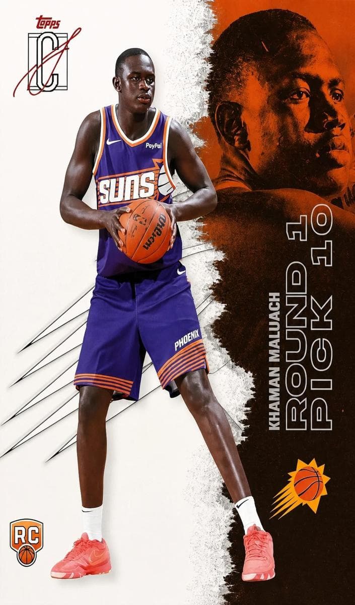 Khaman Maluach 2025 topps Topps Signature Class