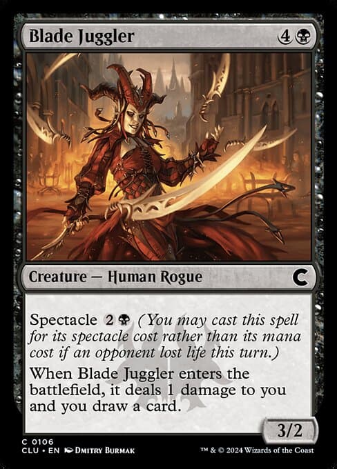 Blade Juggler 2024 Magic: The Gathering Ravnica Remastered