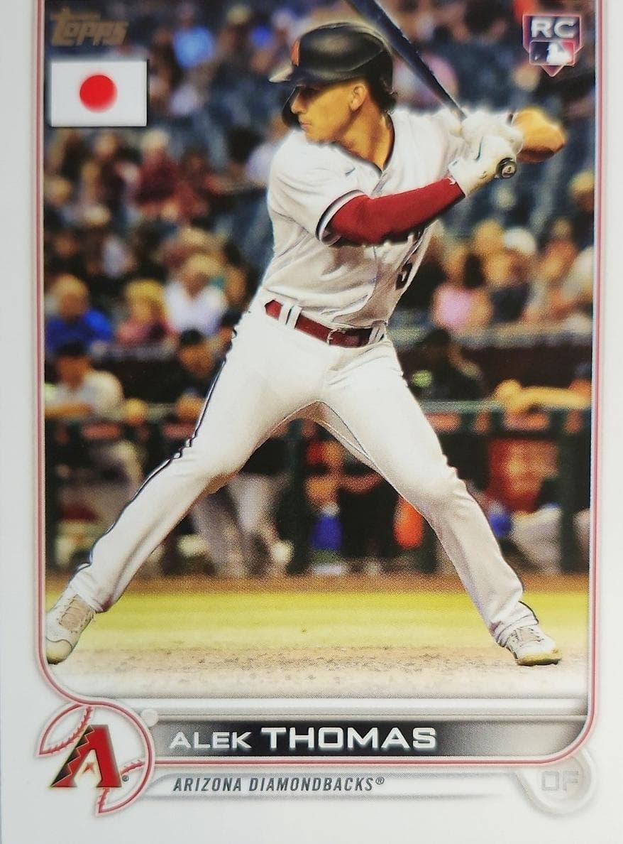 Alek Thomas 2022 topps