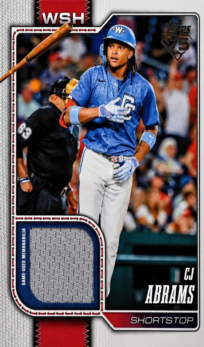 CJ Abrams 2026 topps Topps