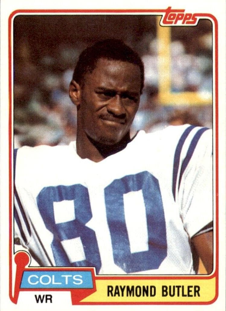 Raymond Butler 1981 topps Topps