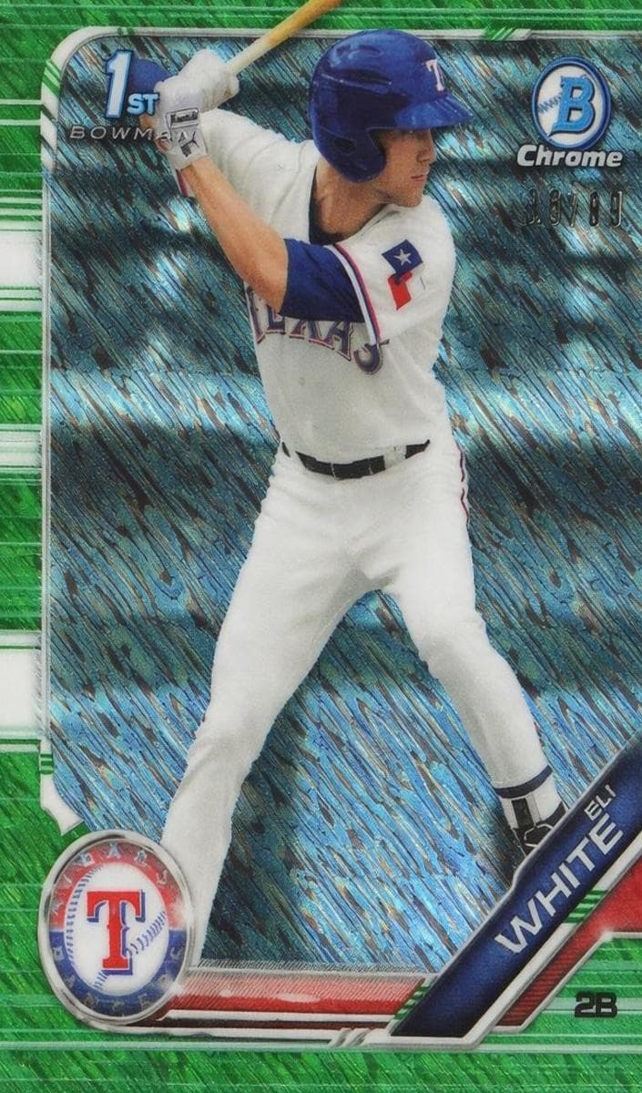 Eli White 2019 bowman Bowman Chrome