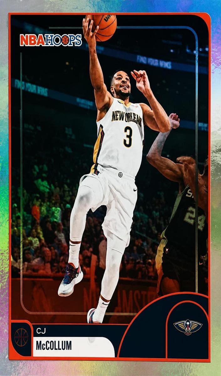 CJ McCollum 2025 panini NBA Hoops