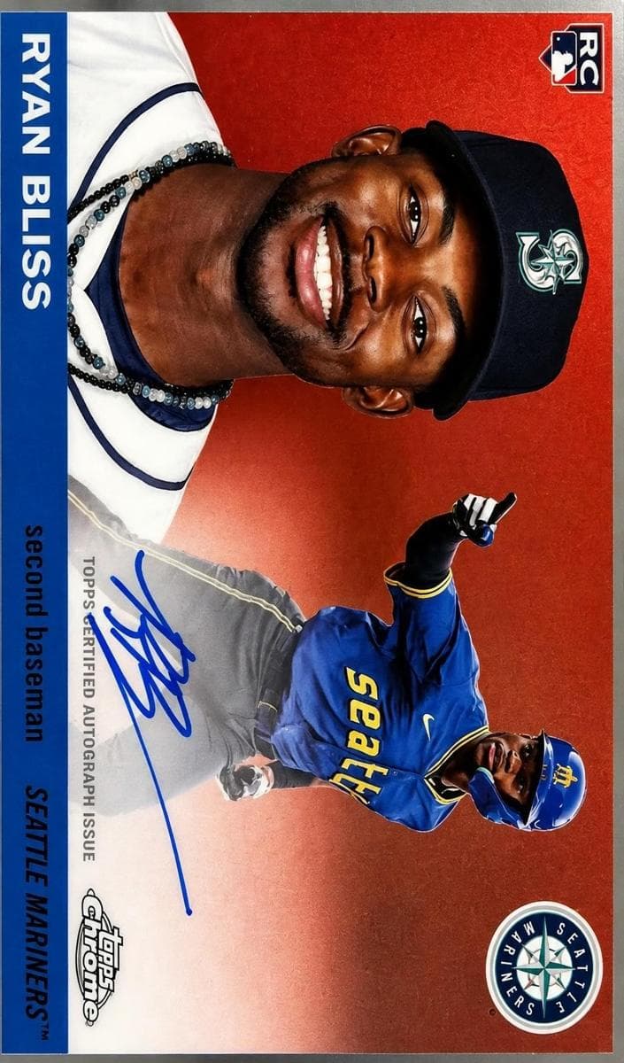 Ryan Bliss 2025 topps Topps Chrome Platinum