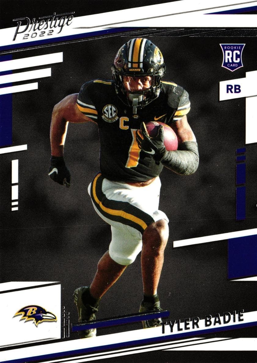 Tyler Badie 2022 panini Panini Prestige