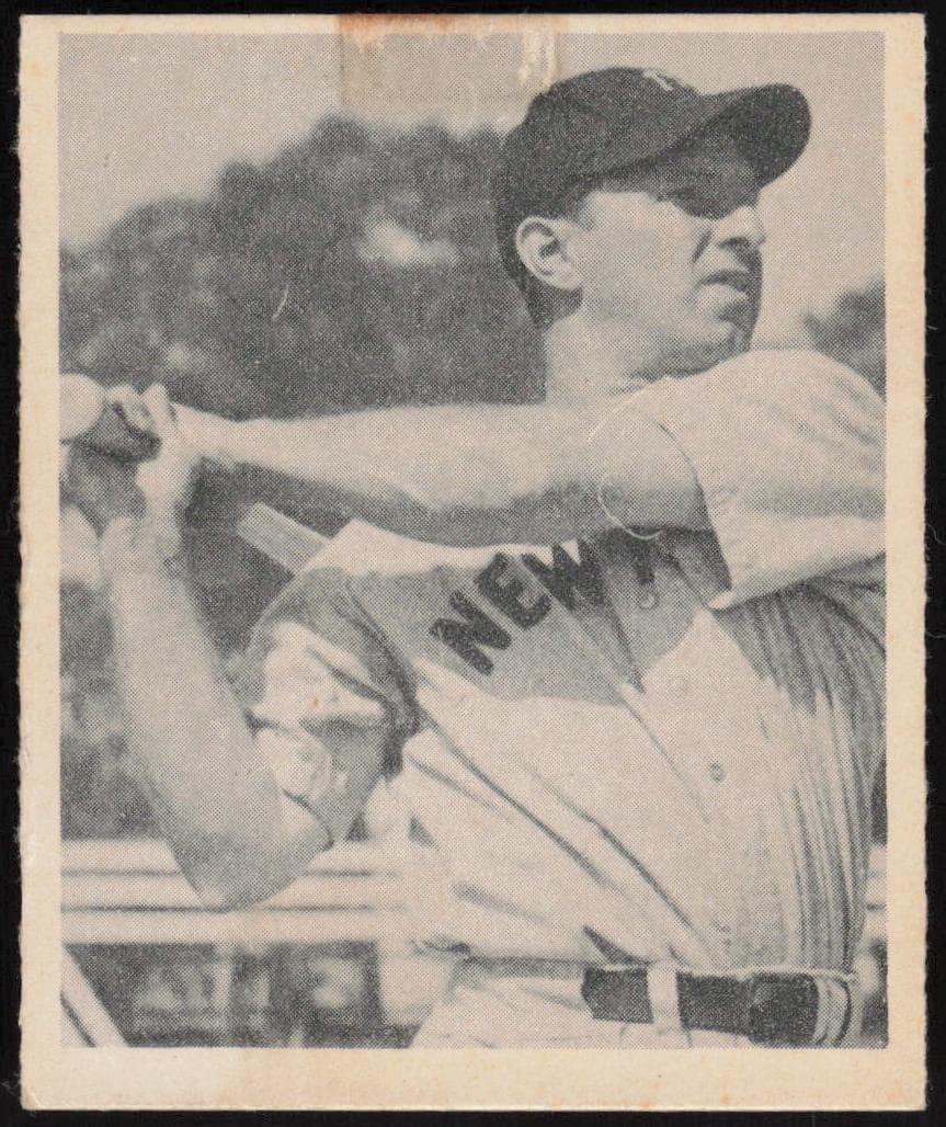 Tommy Henrich 1948 bowman Bowman
