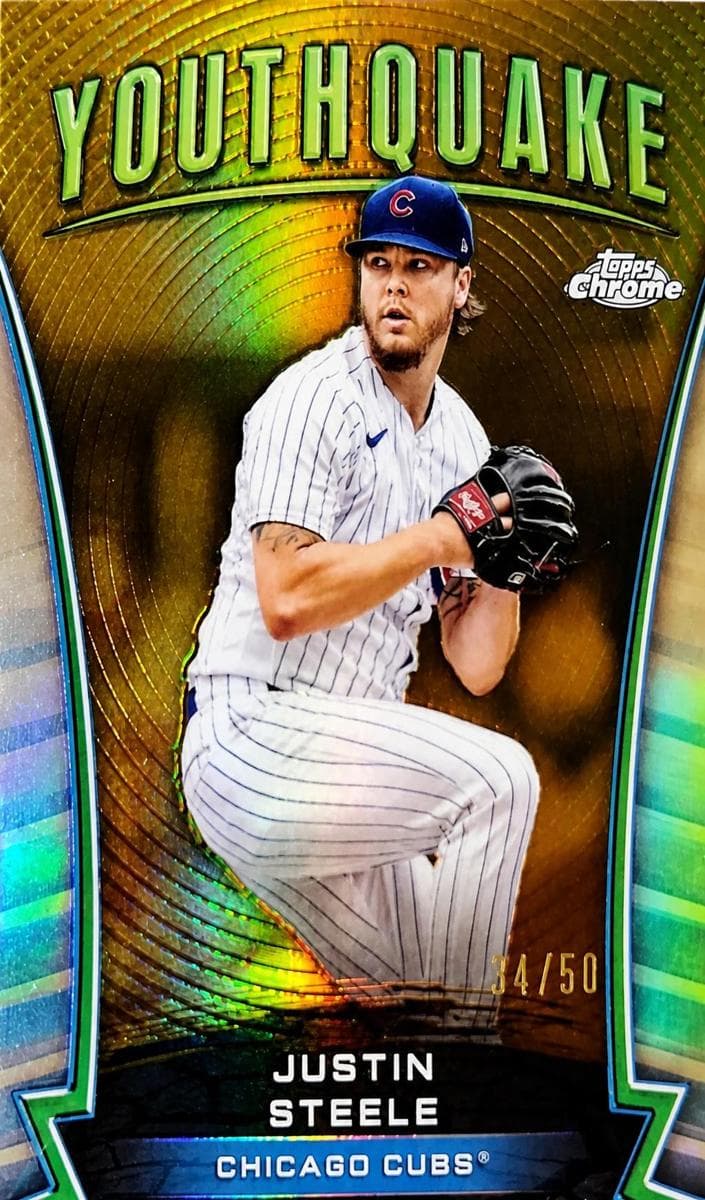 Justin Steele 2024 topps Topps Chrome