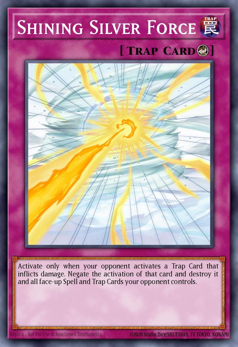 Shining Silver Force 2008 Yu-Gi-Oh! Japanese Crimson Crisis