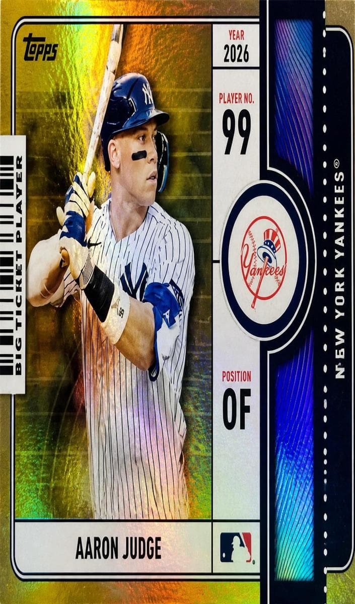 Aaron Judge 2026 topps Topps