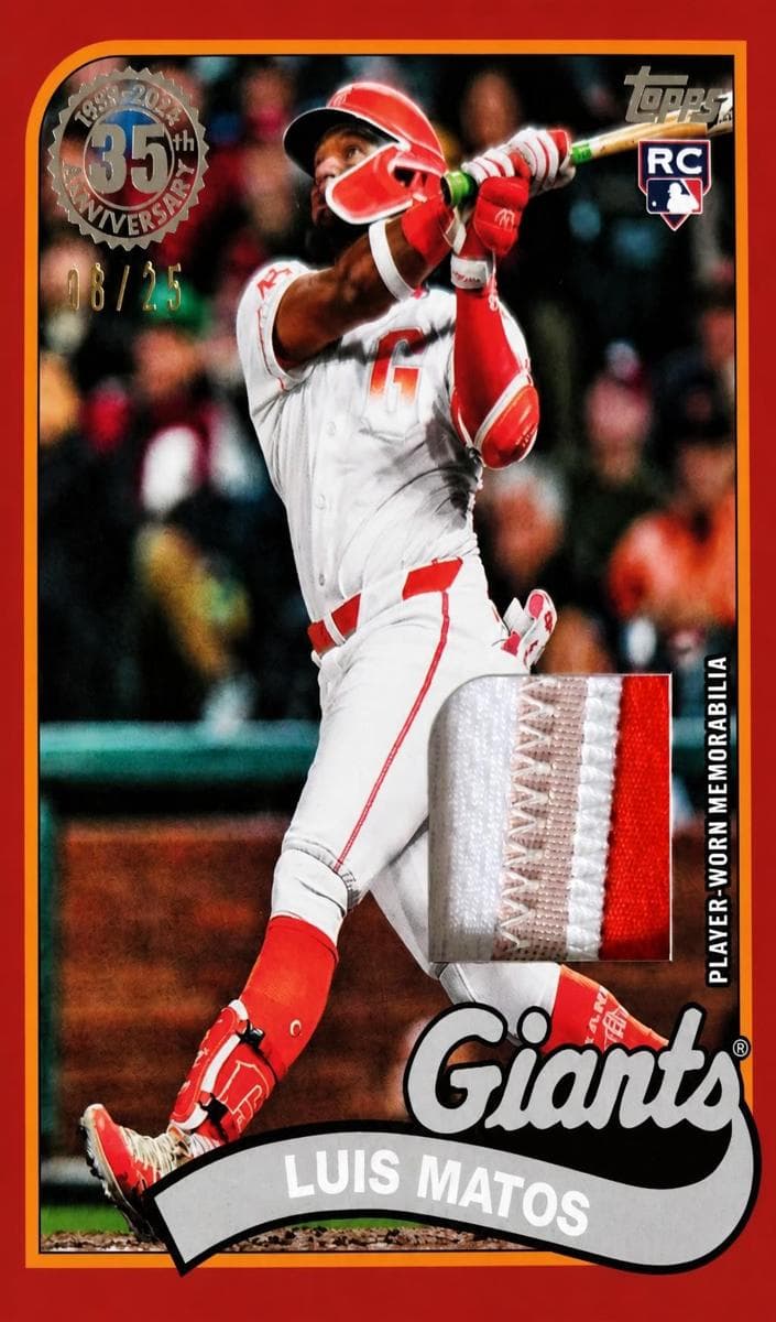 Luis Matos 2024 topps Topps Update