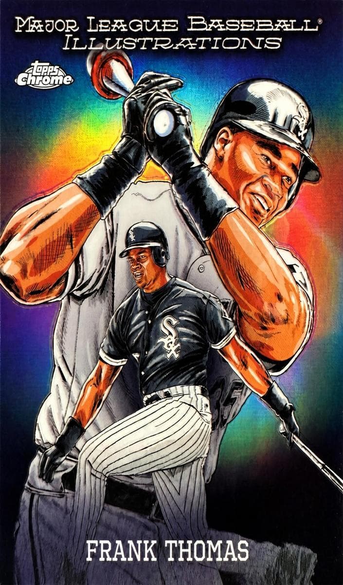Frank Thomas 2024 topps Topps Chrome Update