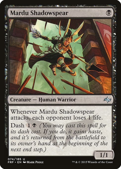 Mardu Shadowspear 2015 Magic: The Gathering