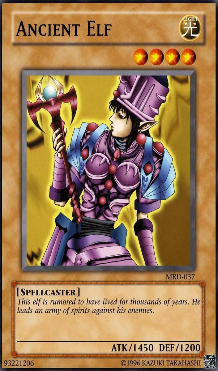 Ancient Elf 2002 Yu-Gi-Oh! Metal Raiders