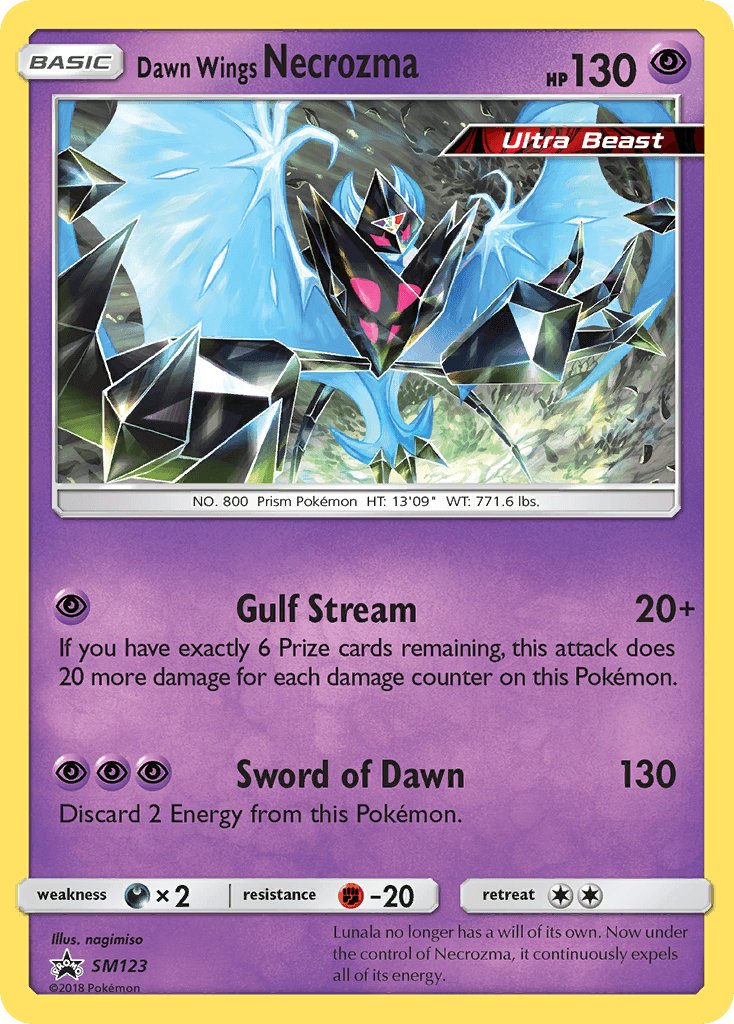 Dawn Wings Necrozma 2022 Pokemon