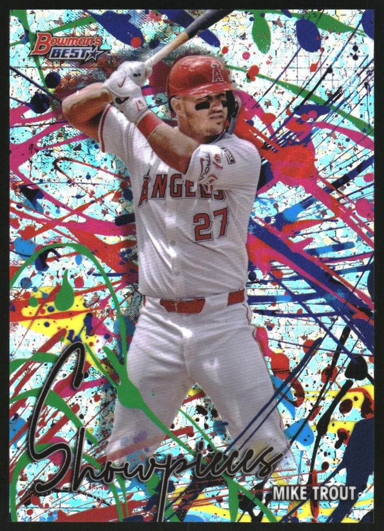 Mike Trout 2024 bowman Bowman's Best