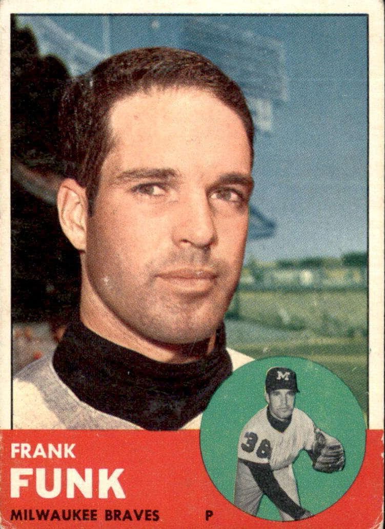 Frank Funk 1963 topps Topps