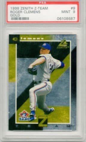Roger Clemens 1998 topps